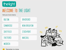 Tablet Screenshot of lightcinemas.co.uk